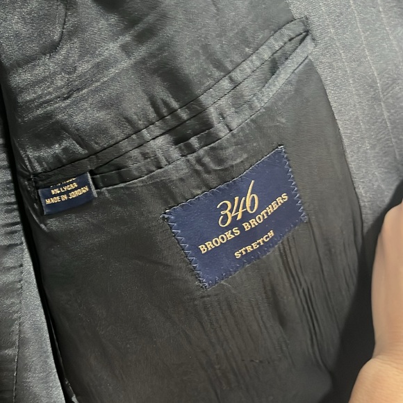Brooks Brothers 346 Pinstripe Men's Blazer - Picture 8 of 14